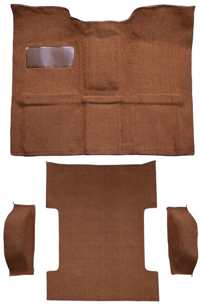 1969-1970 Chevy Blazer CTS Model Complete 2WD 4spd Floor Loop Molded Replacement Carpet Kit - 4-Piece - product details image