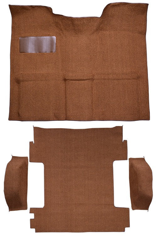 1970-1972 GMC Jimmy 2WD Auto/3spd Column Shift Complete Loop Molded Replacement Carpet Kit - 4-Piece - product details image 