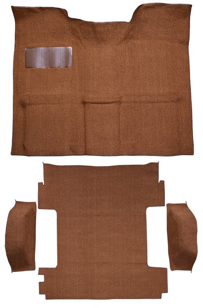 1970-1972 GMC Jimmy 2WD Auto/3spd Column Shift Complete Loop Molded Replacement Carpet Kit - 4-Piece - product details image 