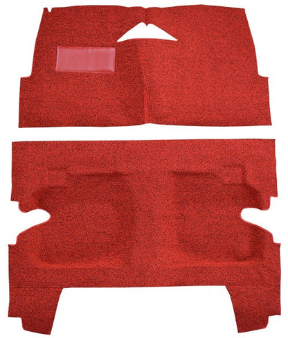 1959 Chevrolet Bel Air 4DR Hardtop Tuxedo Molded Replacement Carpet Kit - 2-Piece - product details image 2