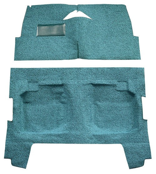 1959 Chevrolet Biscayne 4DR Sedan Tuxedo Molded Replacement Carpet Kit - 2-Piece - product details image 2