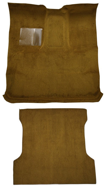1978-1979 Ford Bronco Complete without Wheel Wells Cutpile Molded Replacement Carpet Kit - 2-Piece - product details image 2