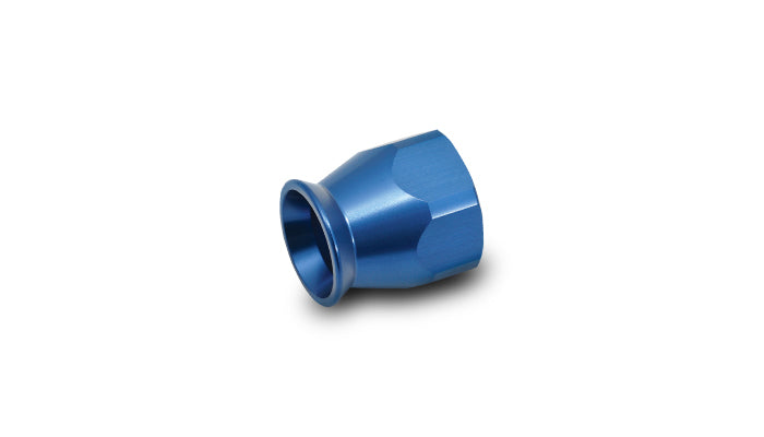 Vibrant Performance Hose End Socket for PTFE Hose Ends; Size: -4AN; Blue