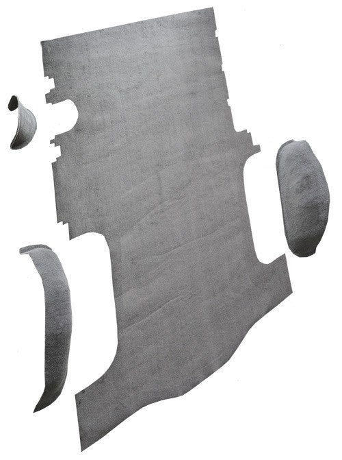 1996-2002 GMC Savana 1500 Van Short Fits 135 WB Cargo Area Cutpile Replacement Carpet Kit - 4-Piece - product details image 3