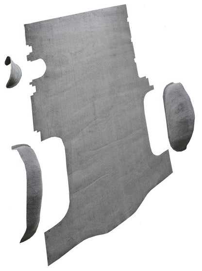 1996-2002 Chevy Express 3500 Van Short Fits 135 WB Cargo Area Cutpile Replacement Carpet Kit - 4-Piece - product details imag