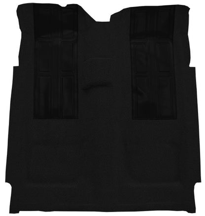 1972-1973 Mercury Montego GT 4spd with 2 Black Inserts Loop Molded Replacement Carpet Kit - 1-Piece - product details image 2