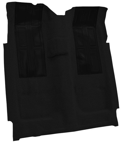 1972-1973 Mercury Montego GT 4spd with 2 Black Inserts Loop Molded Replacement Carpet Kit - 1-Piece - product details image 3