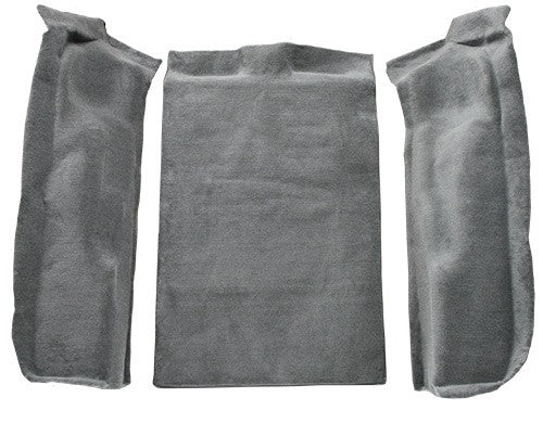 2004-2006 Jeep Wrangler Unlimited 2DR Cargo Area Cutpile Molded Replacement Carpet Kit - 3-Piece - product details image 2