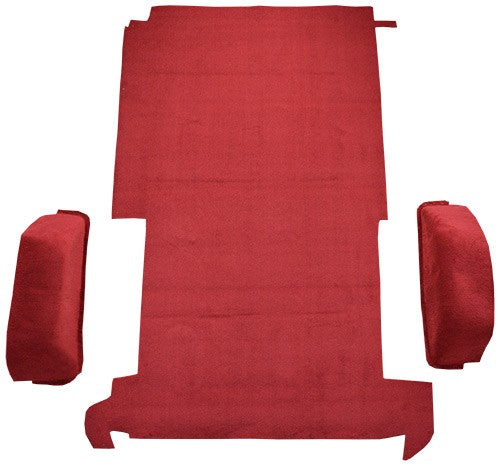 1979-1995 GMC G1500 Short Van Rear Fits 110 WB Cargo Area Cutpile Replacement Carpet Kit - 3-Piece - product details image 2