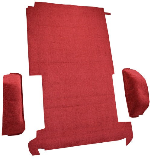 1978-1995 Chevy G30 Short Van Rear Fits 110 WB Cargo Area Cutpile Replacement Carpet Kit - 3-Piece - product details image 3
