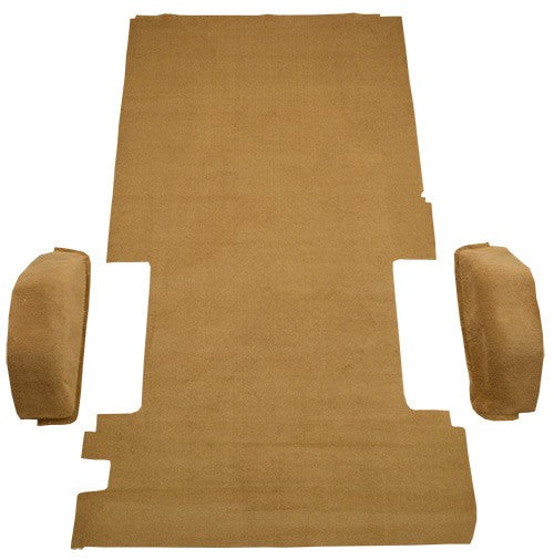 1979-1995 GMC G1500 Long Van Rear Fits 127 WB Cargo Area Cutpile Replacement Carpet Kit - 3-Piece - product details image 2