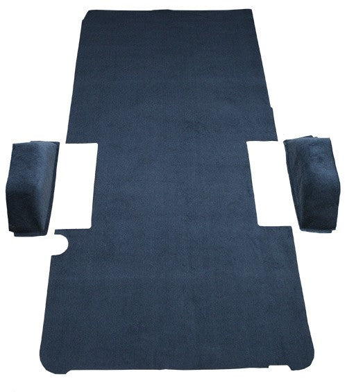 1981-1993 Dodge B150 Long ext Van Rear Fits 127 WB Cargo Area Cutpile Replacement Carpet Kit - 3-Piece - product details imag