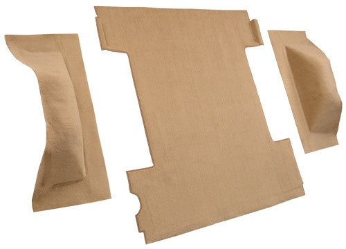 1983-1993 Dodge Ramcharger Cargo Area Cutpile Molded Replacement Carpet Kit - 3-Piece - product details image 3