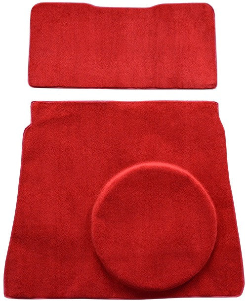 1974-1978 Ford Mustang II Cargo Area Cutpile Molded Replacement Carpet Kit - 2-Piece - product details image 2