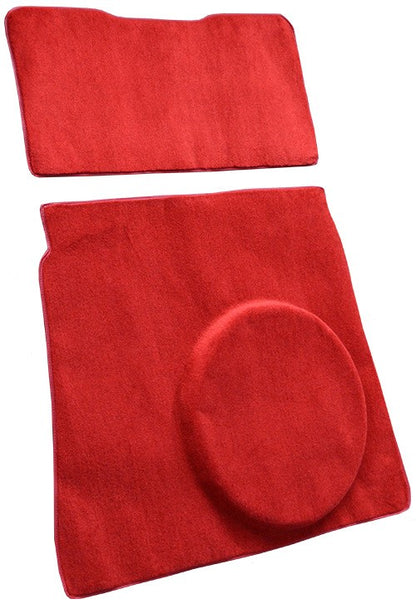 1974-1978 Ford Mustang II Cargo Area Cutpile Molded Replacement Carpet Kit - 2-Piece - product details image 3