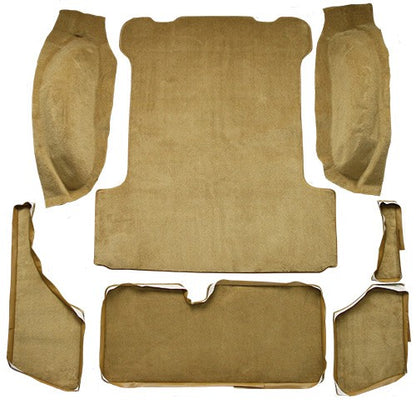 1984-1991 Jeep Grand Wagoneer Cargo Area Cutpile Molded Replacement Carpet Kit - 7-Piece - product details image 2