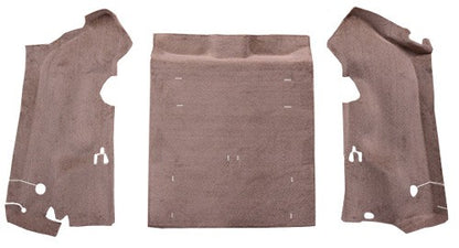 1997-2002 Jeep Wrangler Cargo Area Cutpile Molded Replacement Carpet Kit - 3-Piece - product details image 2