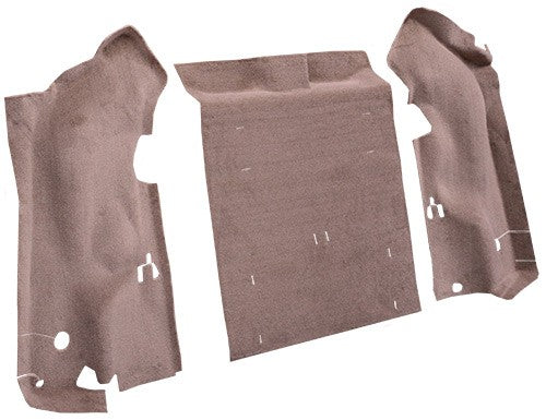1997-2002 Jeep Wrangler Cargo Area Cutpile Molded Replacement Carpet Kit - 3-Piece - product details image 3