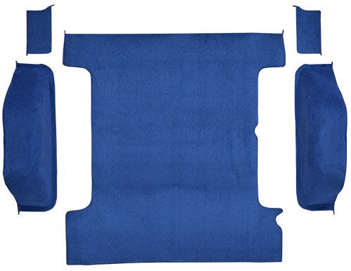 1978-1980 Chevrolet K5 Blazer Cargo Area Cutpile Molded Replacement Carpet Kit - 5-Piece - product details image 2