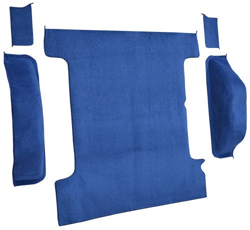 1981-1986 Chevrolet K5 Blazer Cargo Area Cutpile Molded Replacement Carpet Kit - 5-Piece - product details image 3