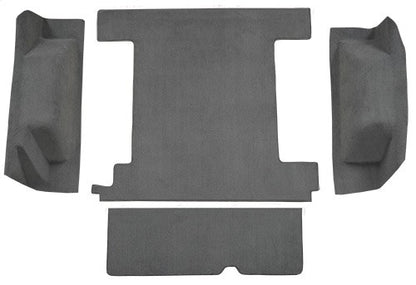 1974-1976 Ford Bronco 1 Tank w/ Tailgate Lock Cargo Area Cutpile Replacement Carpet Kit - 4-Piece - product details image 2