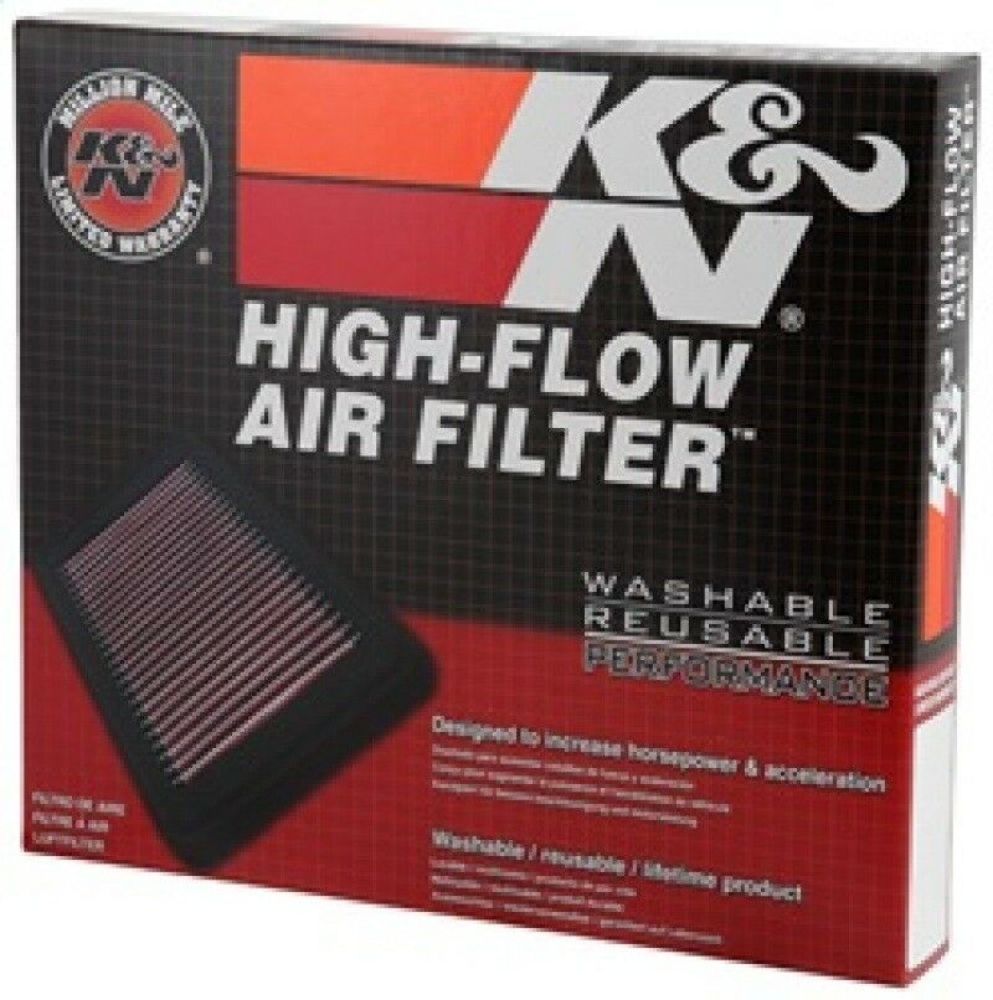 K&N Reusable Replacement Air Filter For 2009-2019 Ford F150 F250 F350 33-2385