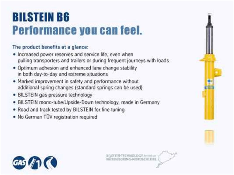Bilstein 24-274944 B6 4600 Series Monotube Rear Ford Super Duty Each