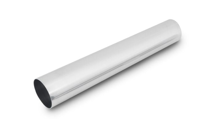Vibrant Performance 2892 Straight Aluminum Tubing, 3.5" O.D. x 18" long - Polished