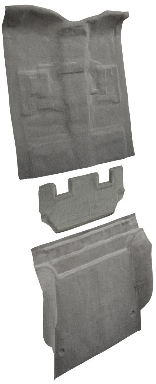 2011-2014 GMC Yukon 4DR w/ 2nd Row Seat Mount Cover Complete Cutpile Replacement Carpet Kit - 3-Piece - product details image