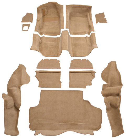 1988-1991 Porsche 944 ACC Cutpile molded carpet - ACC product photo