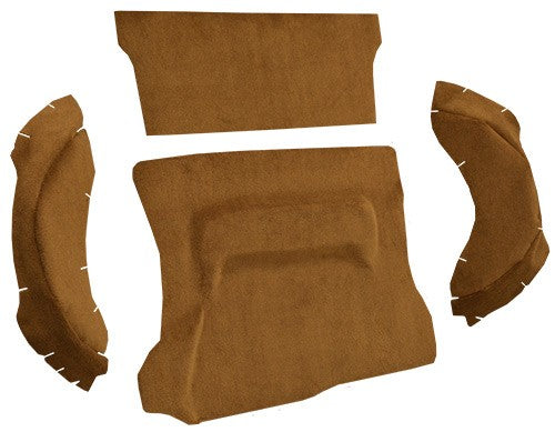 1970-1971 American Motors Gremlin Cargo Area Loop Molded Replacement Carpet Kit - 4-Piece - product details image 3