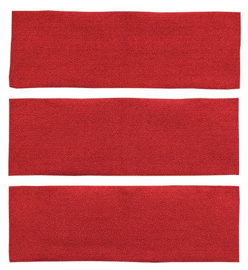 1964-1968 Ford Mustang Fastback Fold Downs Nylon Replacement Carpet Kit - 3-Piece - product details image 2