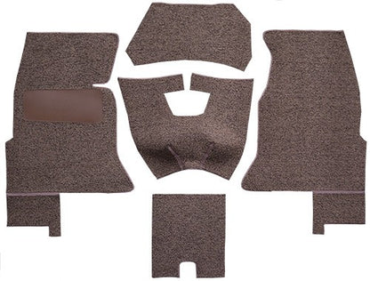 1961-1962 Chevrolet Corvette Complete Loop Replacement Carpet Kit - 5-Piece - product details image 2