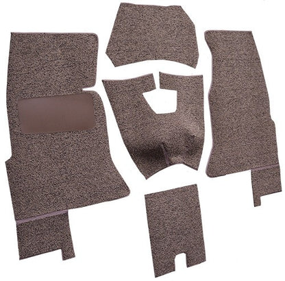 1961-1962 Chevrolet Corvette Complete Loop Replacement Carpet Kit - 5-Piece - product details image 3