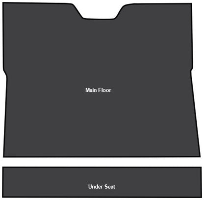 1955 GMC Truck 1st Series EVA Sound Deadening Kit - 2-Piece - product details image 4