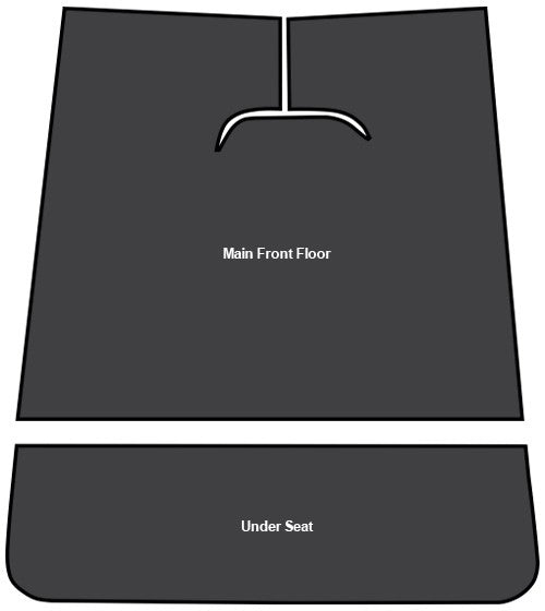 1948-1952 Ford F-1 EVA Sound Deadening Kit - 2-Piece - product details image 4