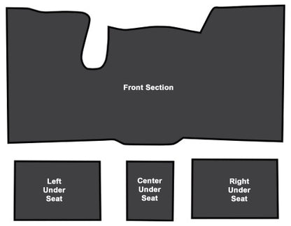 1967-1972 Chevrolet C10 Pickup EVA Sound Deadening Kit - 4-Piece - product details image 4