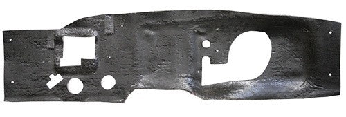 1964-1966 Ford Mustang Molded Jute Firewall Insulation Pad with Mass Backing - product image