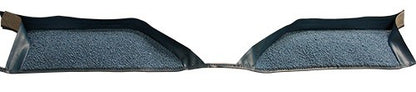 1965-1968 Ford Mustang Convertible Inserts Kick Panel Loop Replacement Carpet Kit - 2-Piece - product details image 2