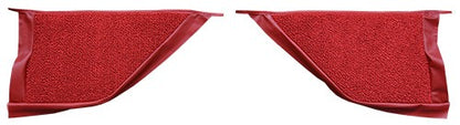 1965-1968 Ford Mustang Coupe/Fastback Inserts Kick Panel Loop Replacement Carpet Kit - 2-Piece - product details image 2