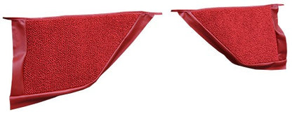 1965-1968 Ford Mustang Coupe/Fastback Inserts Kick Panel Loop Replacement Carpet Kit - 2-Piece - product details image 3