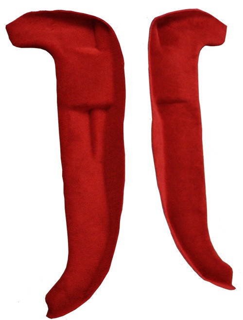 1990-1996 Chevrolet Corvette Door Sills w/o Plastic Cutpile Molded Replacement Carpet Kit - 2-Piece - product details image 3