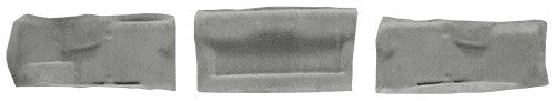 1998-2000 Chevy Corvette Conv Tail Light Panel Covers Truvette Molded Replacement Carpet Kit - 3-Piece - product details imag