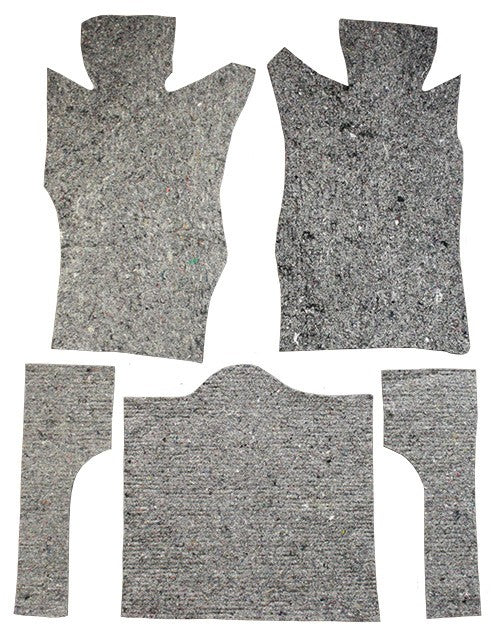 1963-1964 Chevrolet Corvette Complete Jute Pad Kit - 5-Piece - product details image 2