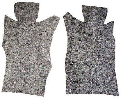 1965-1967 Chevrolet Corvette Front Jute Pad Kit - 2-Piece - product details image 2