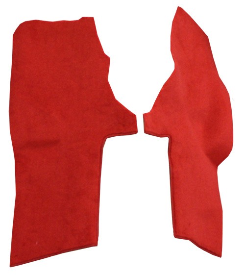 1994-1996 Chevrolet Corvette Console Strip Cutpile Molded Replacement Carpet Kit - 2-Piece - product details image 3