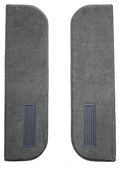 1975-1977 Chevy K5 Blazer Dr Panel Inserts on Cardbd w/Vents Cutpile Replacement Carpet Kit - 2-Piece - product details image