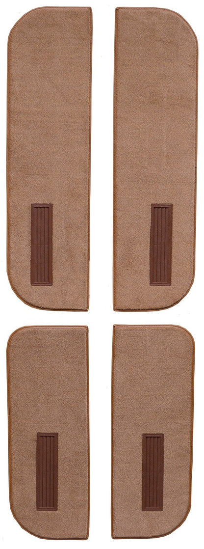 1973 Chevrolet K20 Suburban Loop Door Panel Inserts on Cardboard w/Vents - 4-Piece - product details image 2