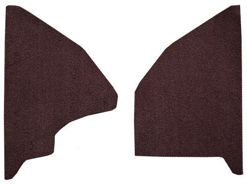 1974 Ford F-250 Kick Panel Cutpile Replacement Carpet Kit with Mass Backing - 2-Piece - product details image 2