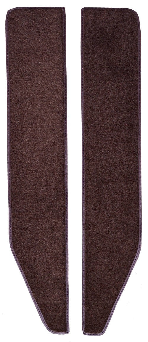 1973 Ford F-350 Door Panel Inserts with Cardboard Loop Replacement Carpet Kit - 2-Piece - product details image 2